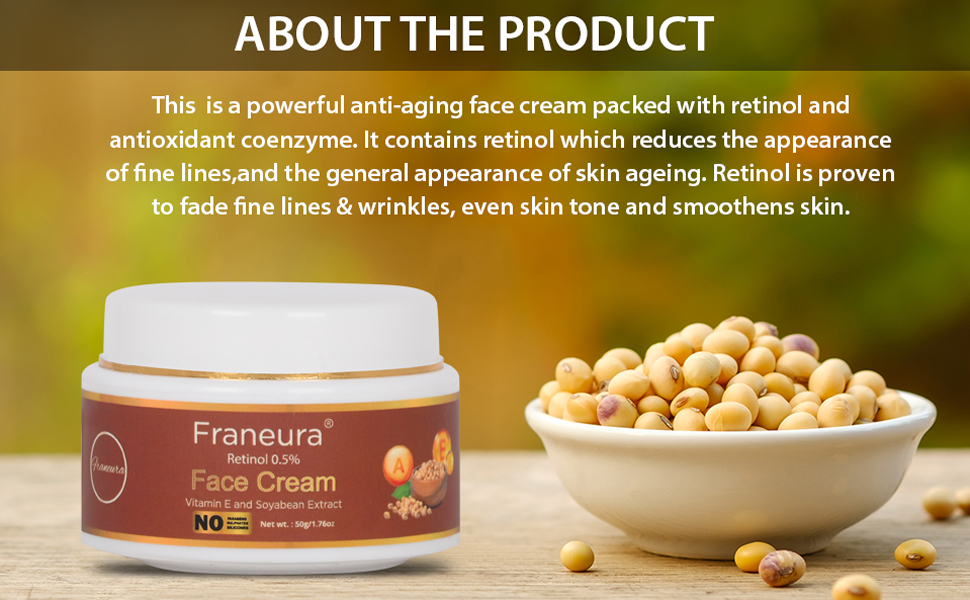 Anti Ageing Face Cream Retinal and Antiosidant SPN-MC368P