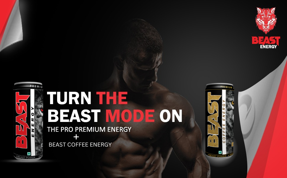 Beast Premium+Cappuccino Energy Drink Combo, 250 ml (Pack of 6 + 6