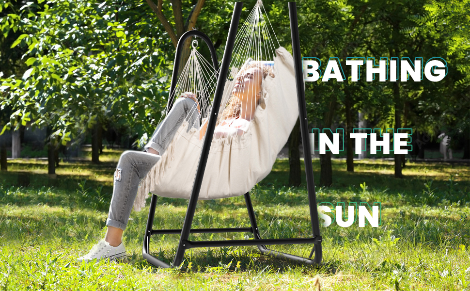 Hammock chair with stand