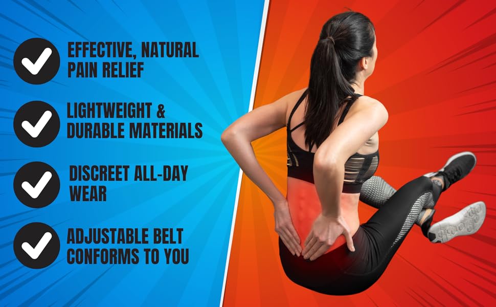 Sacroiliac Hip Belt for Women & Men, Sacroiliac SI Joint