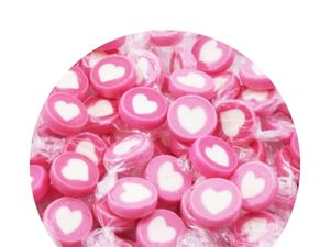 Bonbons cœur rose