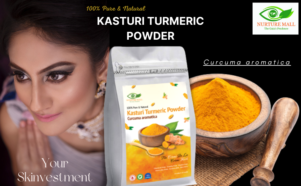 Nurture Mall Kasturi Turmeric Powder 200 Gram Kasturi Haldi Powder