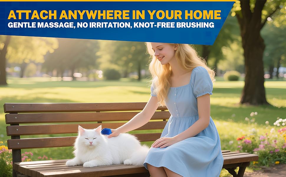  Pet Cat Grooming Brush