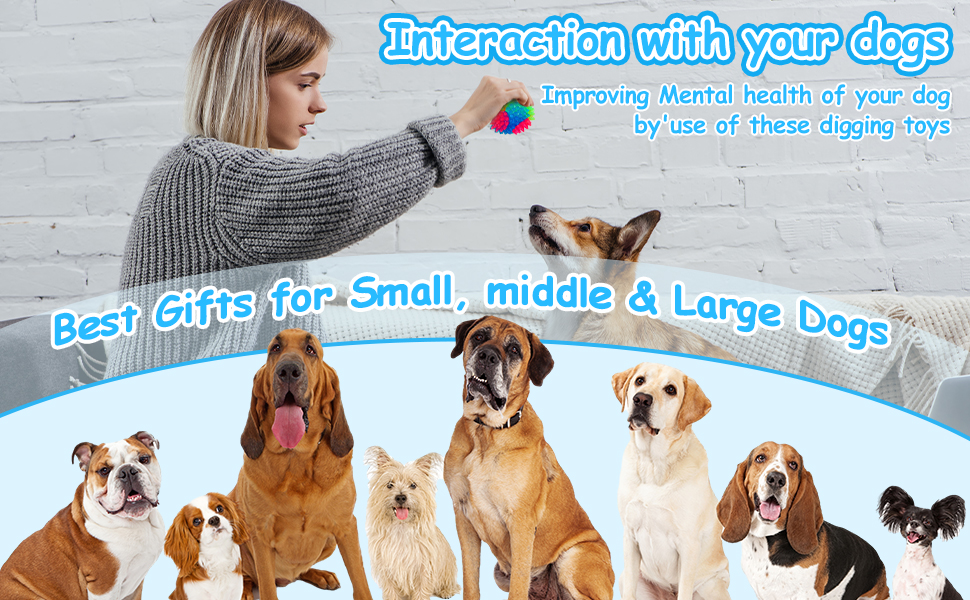 4 Pcs Light Up Balls for Dogs, Glow in The Dark Dog Balls