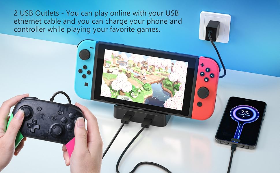 nintendo switch charging station