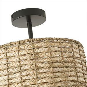 semi flush mount ceiling light fixture