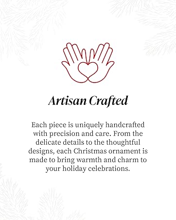 Art Studio Company, Christmas Ornaments, artisan-crafted, hand-painted blown glass ornaments