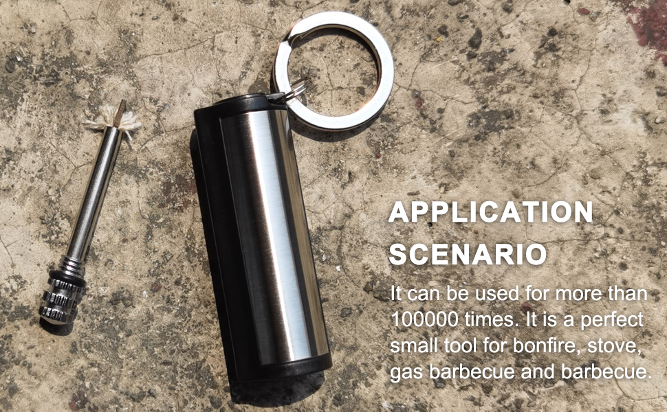 BENGKU Permanent Match, Magnesium Fire Starter Set