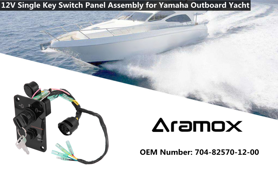 Single Key Switch Panel, 12V Single Key Switch Panel