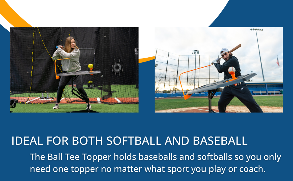 softball and baseball