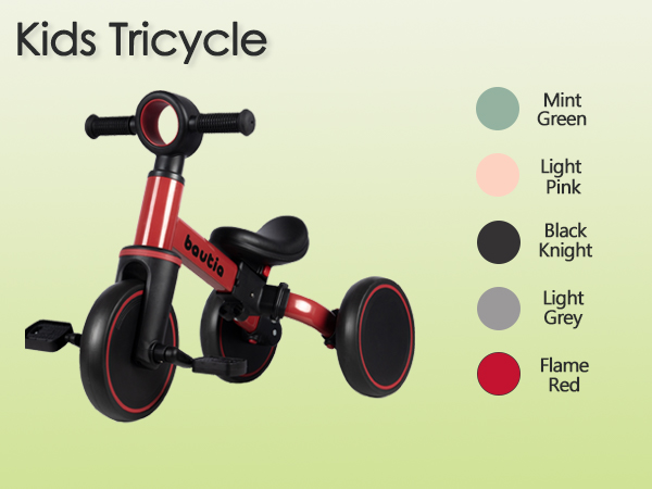 Amazon.com: Bautia Kids Tricycle for Toddlers 1-3 with Push