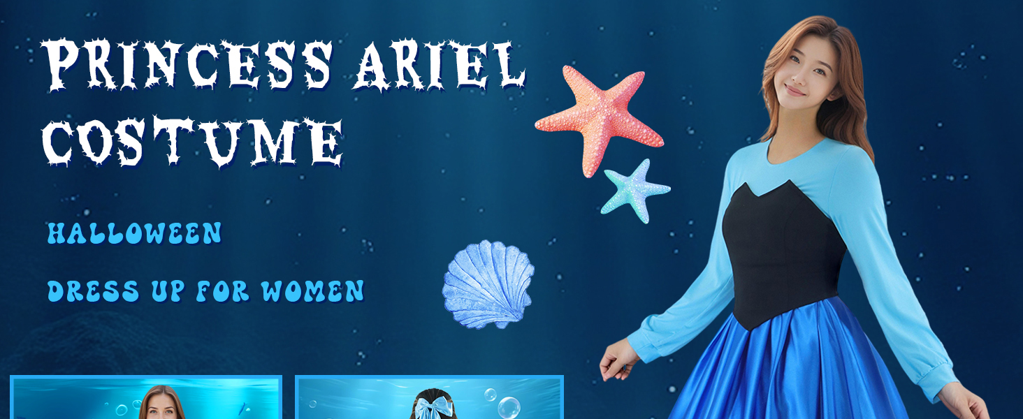 ariel costume women