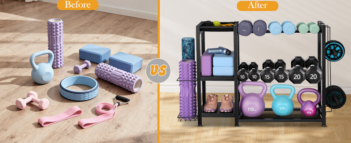 dumbbell rack stand only weight storage rack for home gym 3 tier adjustable compact weight stand