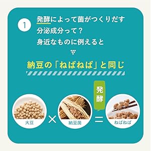 What is lactic acid generating extract? 1 Sticky natto