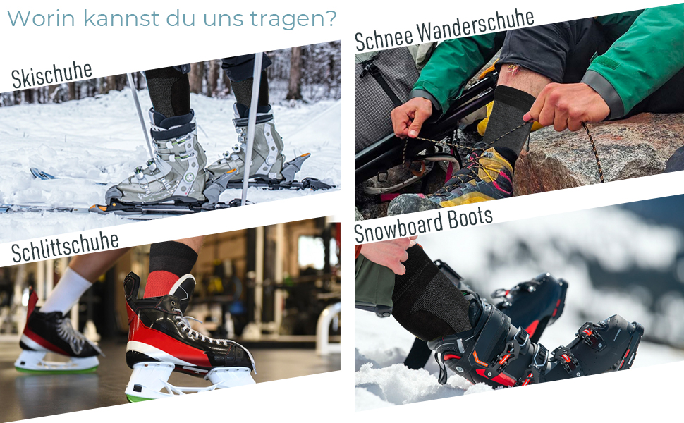 skisocken 38 geschenk für frostbeulen snowboardsocken skisocken herren 43-46 warm ski socken mann 
