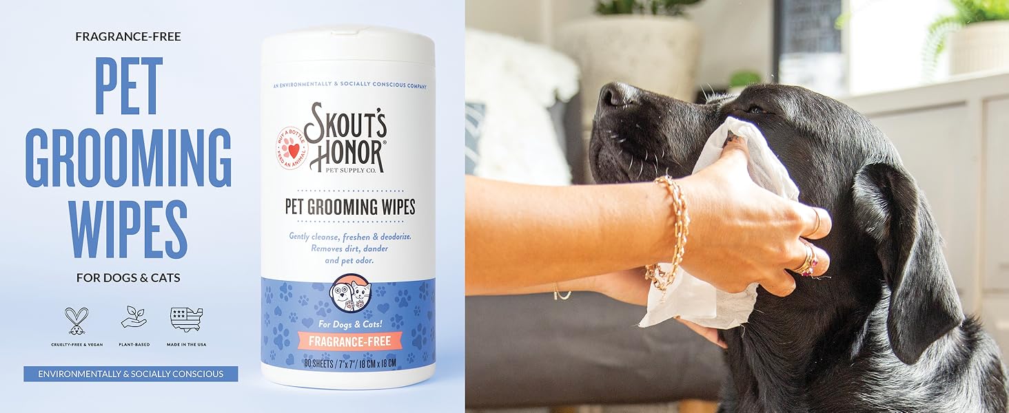 Grooming Wipes-Family