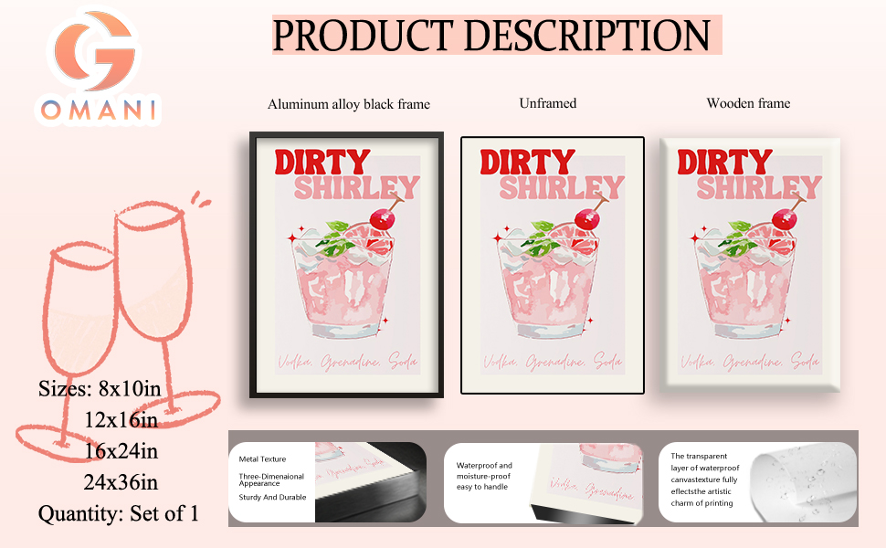 Trippy Alcohol Alcohol Wine Glass Wall Art