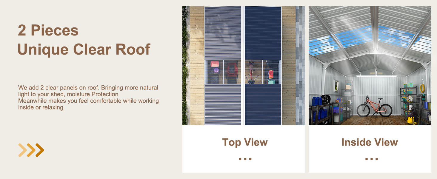 10x12 ft outdoor shed