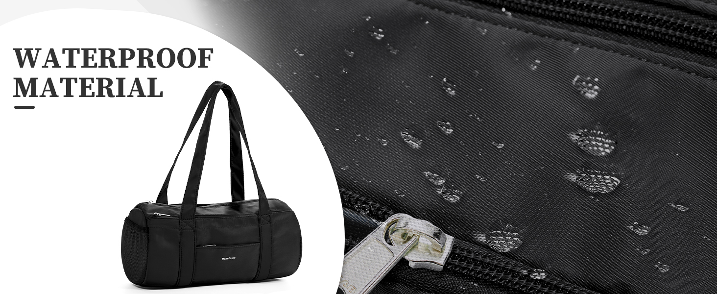 Mini Duffle Bag 13.78” Small Gym Bag, Lightweight Carry On