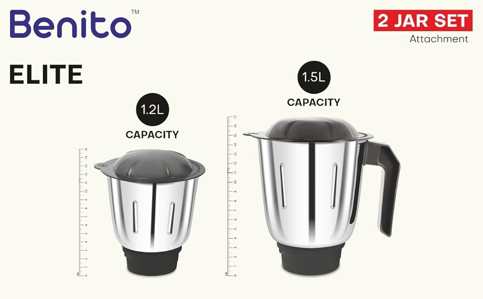 Mixer grinder attachments