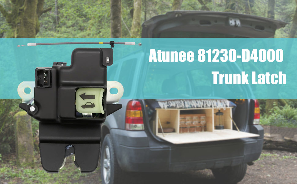 Atunee 81230D4000 Trunk Latch for Kia Optima LX EX 2016