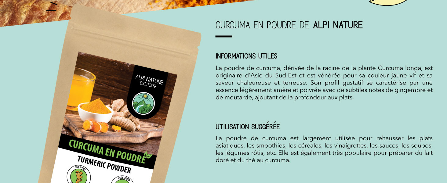 Turmeric powder - Alpi Nature