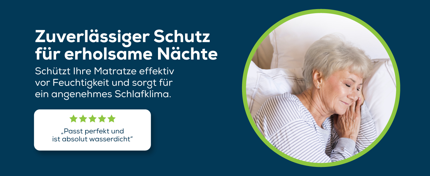 Spannbettlaken Schutz vor Urin