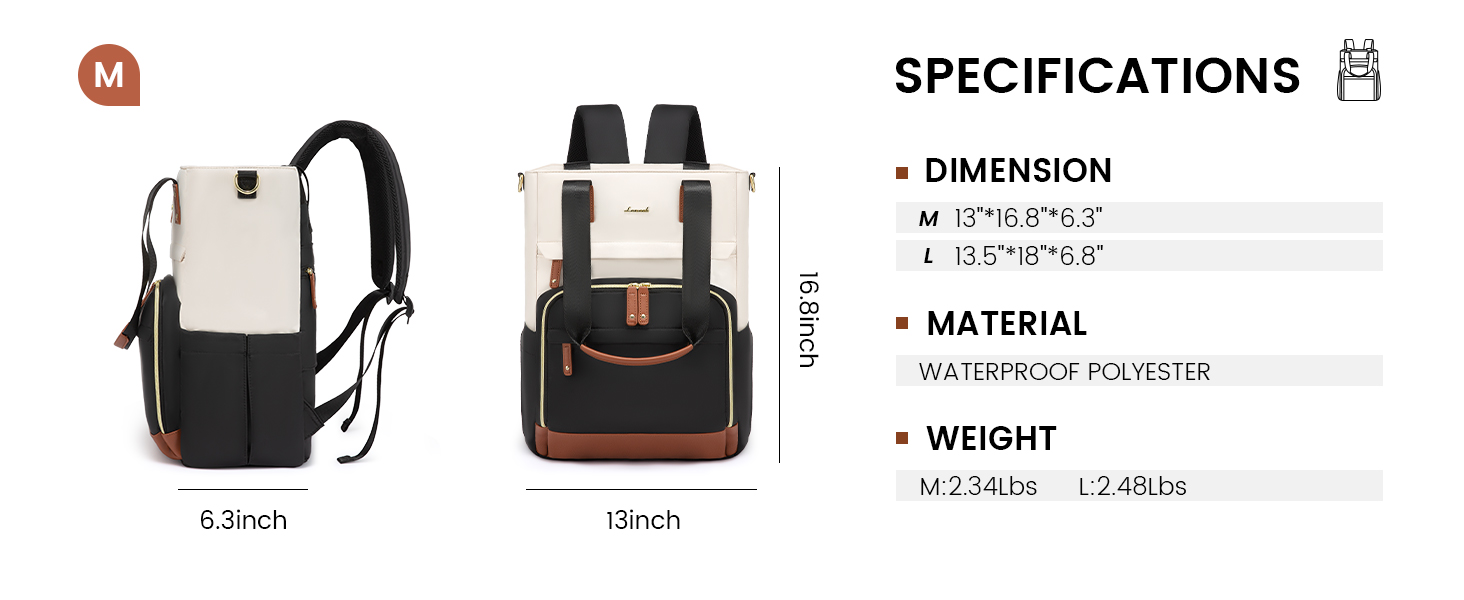 lovevook laptop backpack for women
