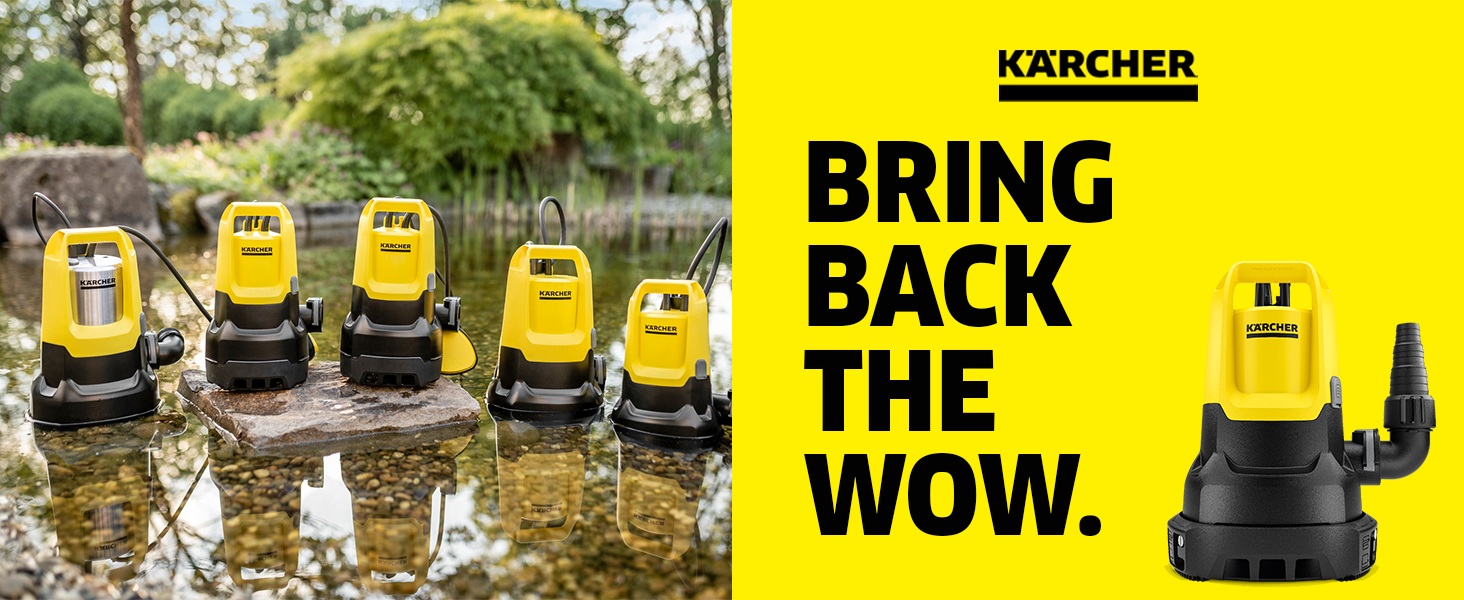 Kärcher SP 16.000 Dual flachsaugende SchmutzwasserTauchpumpe, Fördermenge 16.000 l/h