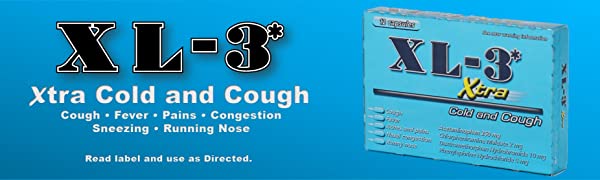 X-3 Xtra Cold and Cough