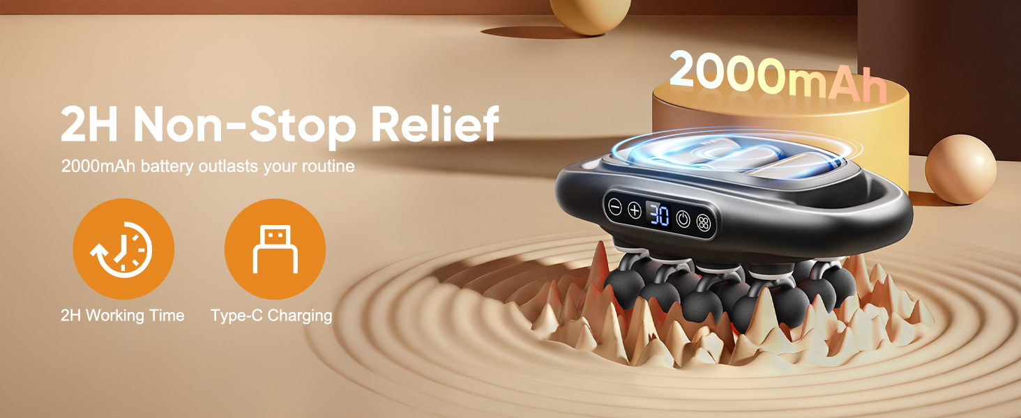 16-Drive Massage Gun Deep Tissue