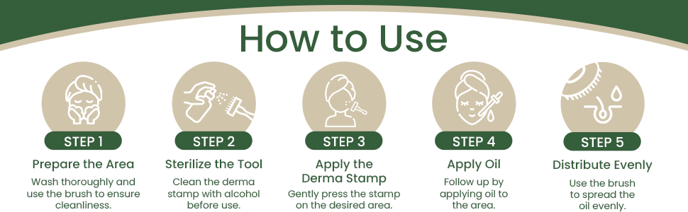 derma stamp scalp massager skincare microneedling beard scrubber soft silicone men women unisex