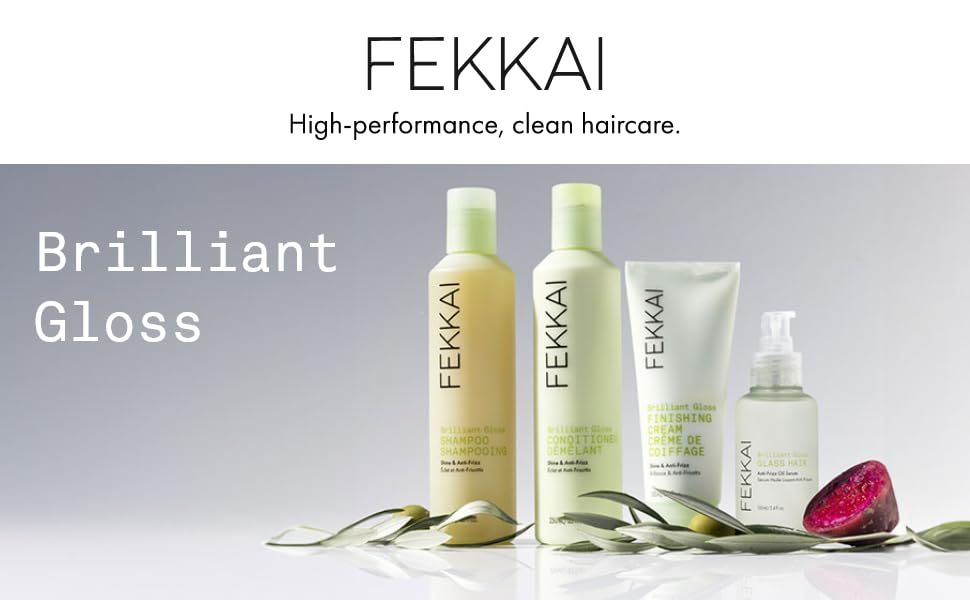 FEKKAI Brilliant Gloss Shampoo + Conditioner 2 oz Bottle