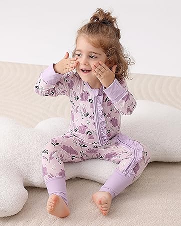 rayon bamboo baby girl ruffle romper