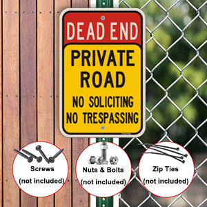 dead end private drive sign,dead end private property