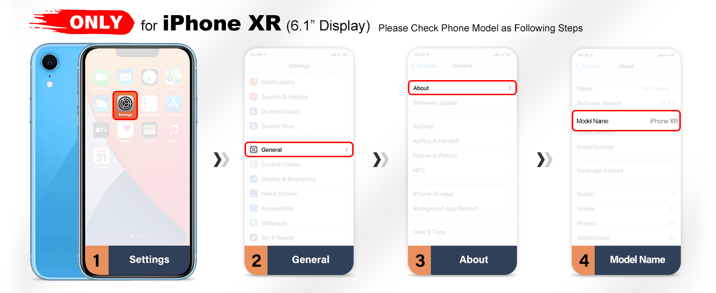 TUCCH iPhone XR Case, iPhone XR Wallet Case [RFID Blocking][Wireless