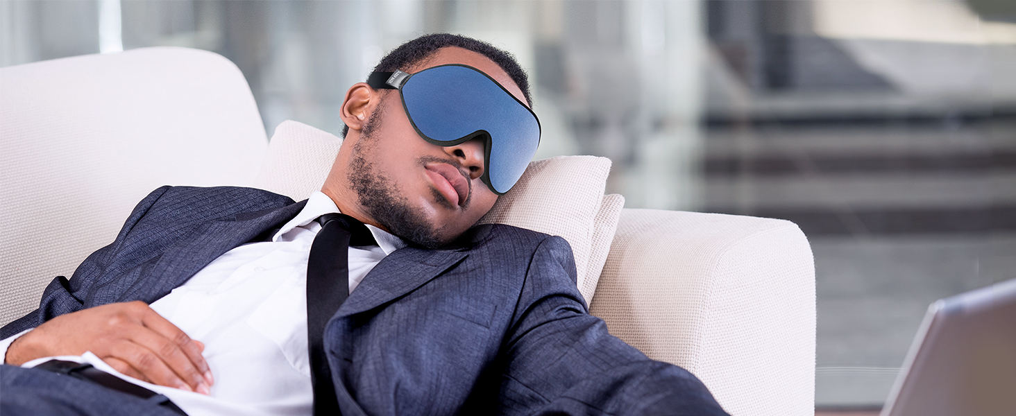 LitBear Sleep Masks, Light Blocking Eye Mask Sleeping for