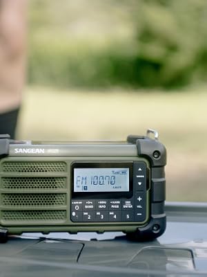 Sangean MMR-99 AM/FM-RBDS/Bluetooth/AUX/Weather/Multi
