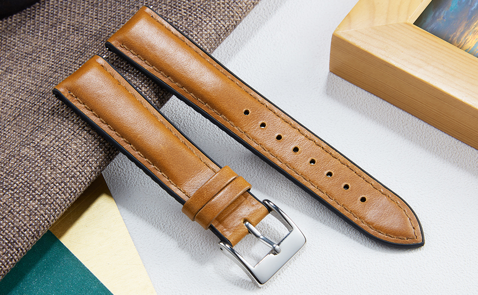 ★パネライ等代用ベルト 手作り オイルワックススキン カーフレザー 24mm For PANERAI パネライ 幅22mm 24mm 26mm 時計バンド イタリア