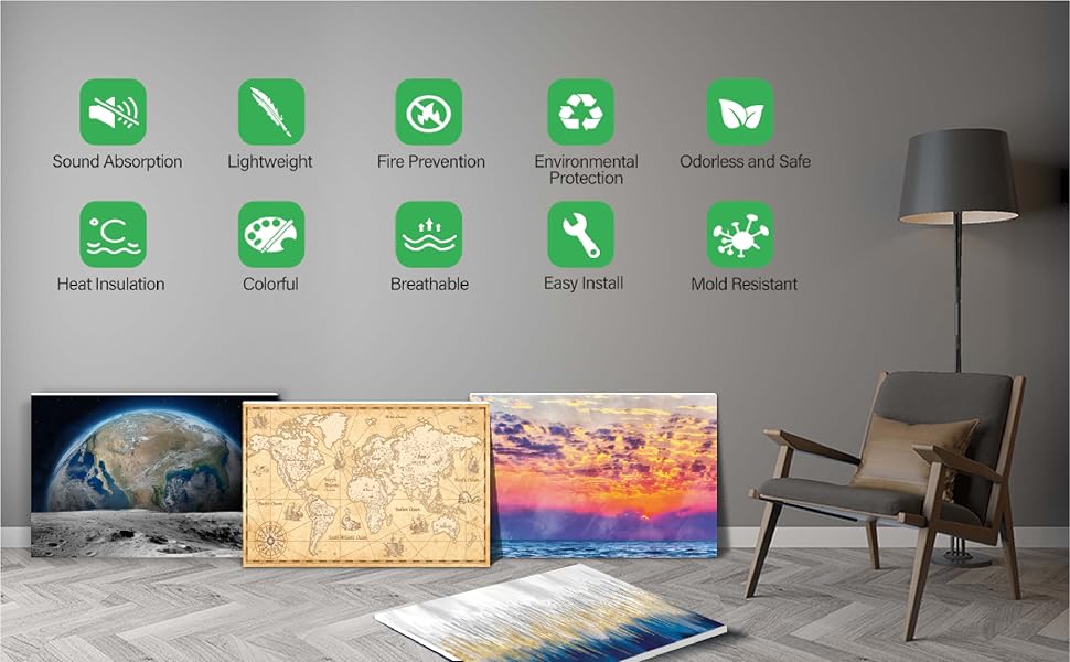 Art Acoustic Wall Panels