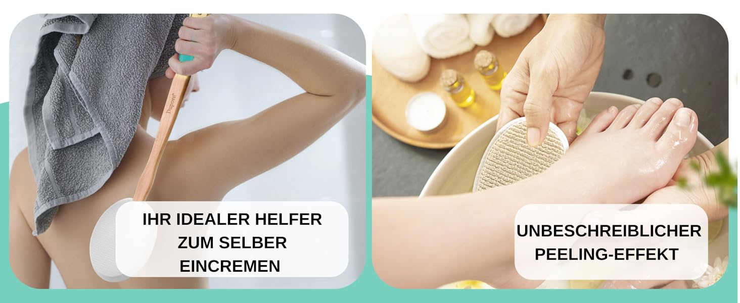 Eincremehilfe für Rücken creme salbe, Rückenbürste Rückeneincremer Rückencremer Rückeneincremehilfe