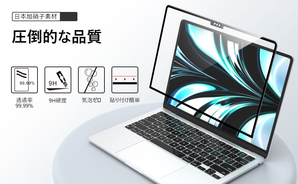 MacBook Air 13インチ/256gb/8gb/箱付き・保護フィルム付き サンワサプライ Apple M2チップ搭載MacBook Air 2022 13インチ