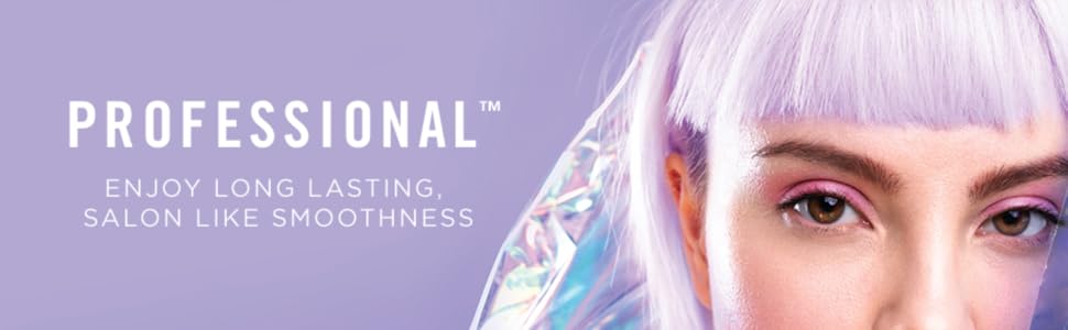 Enjoy long lasting, salon like smoothness