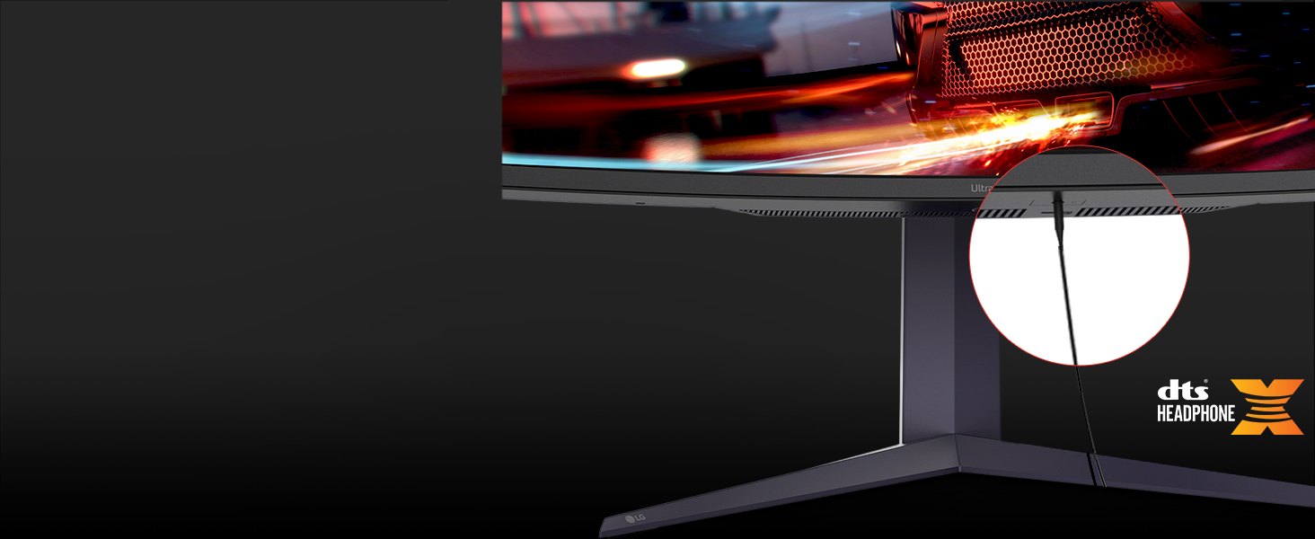 LG 45GR65DCB Ultragear Curved Gaming Monitor 45Inch 329 QHD 200Hz 1ms UltraWide