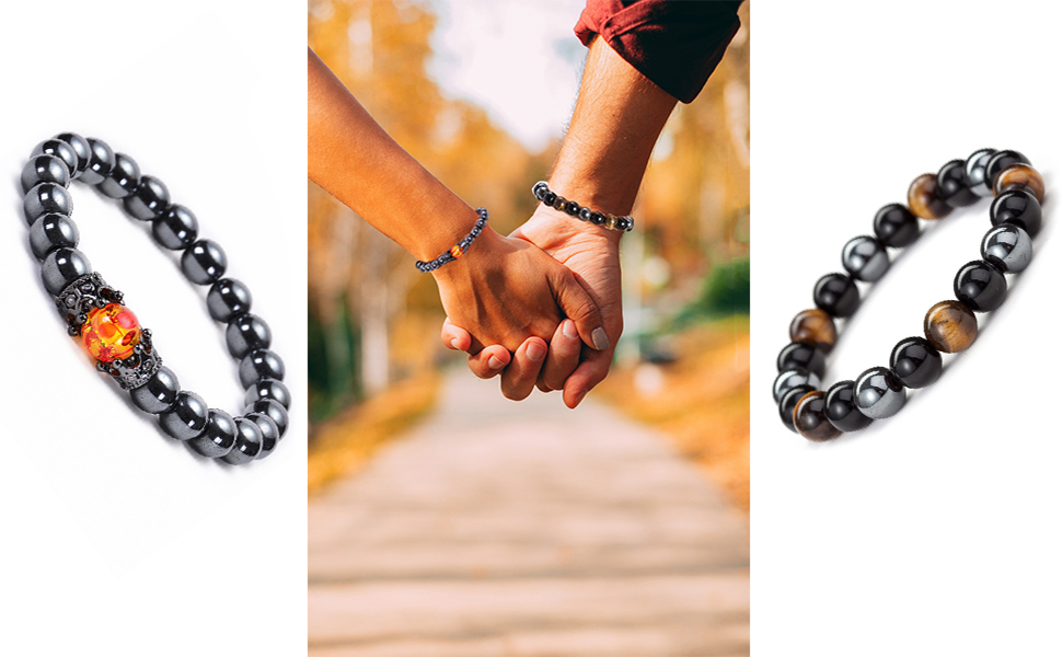 magnetic tiger eye bracelet