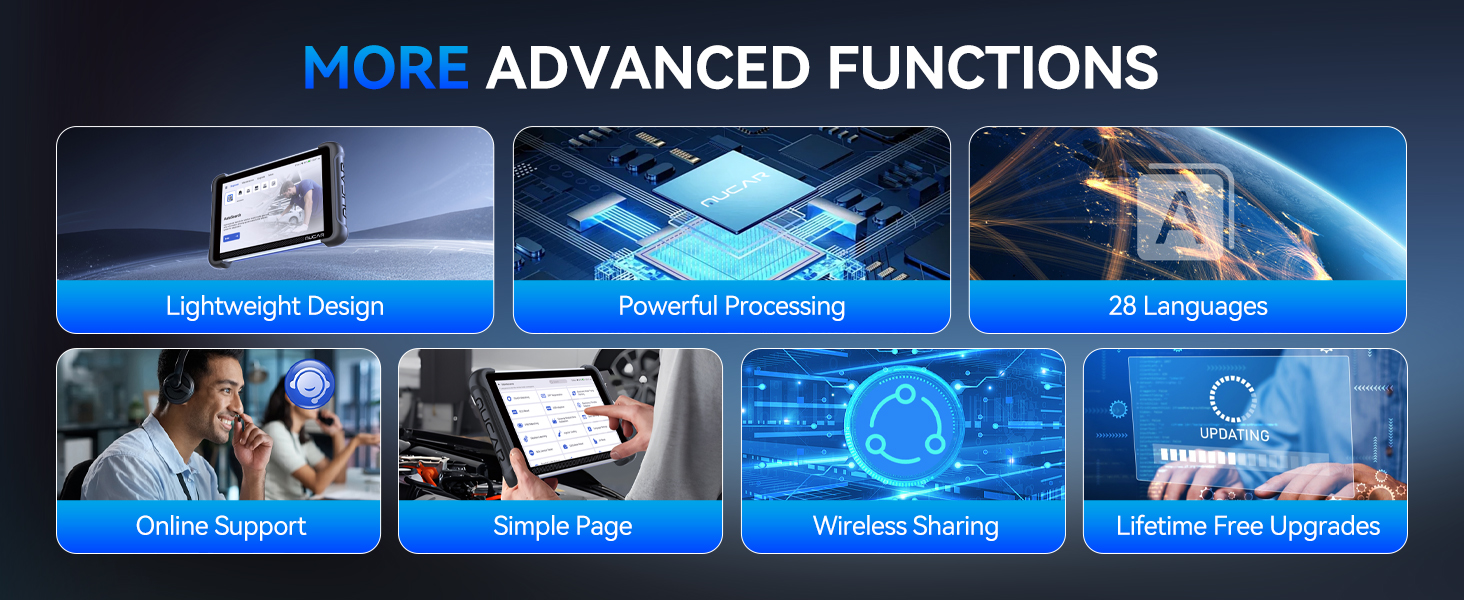 mucar 892BT Bidirectional Scan Tool