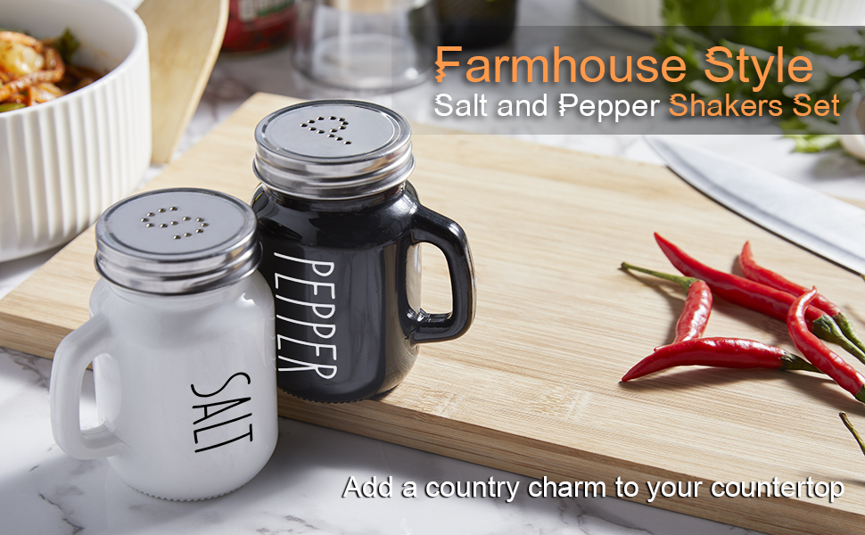 salt and pepper shakers set