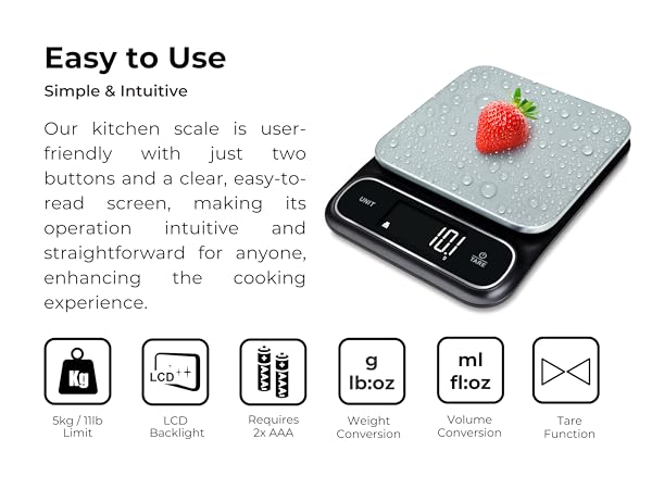 Food Scale for Food Kitchen Scale Digital Food Scale Digital Kitchen Scale