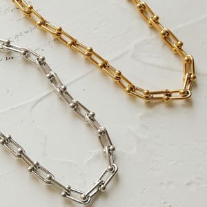 Amazon | [Moonstan] ネックレス チェーンネックレス 太め