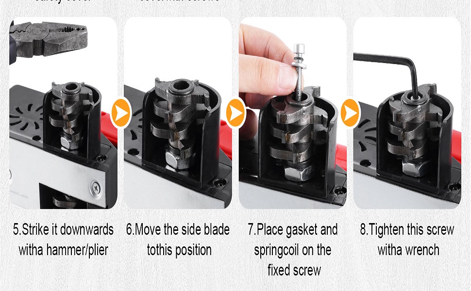 Electric wall planer